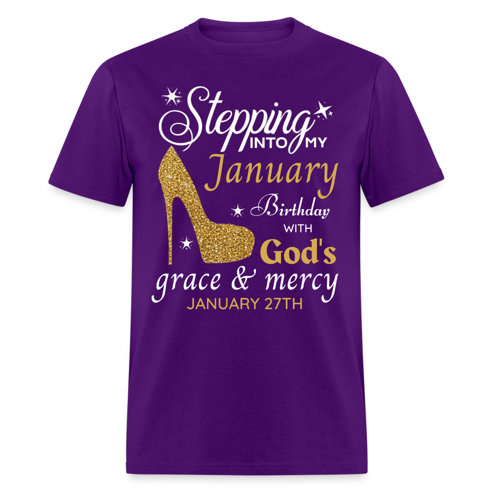 JANUARY 27TH GRACE SHIRT - purple