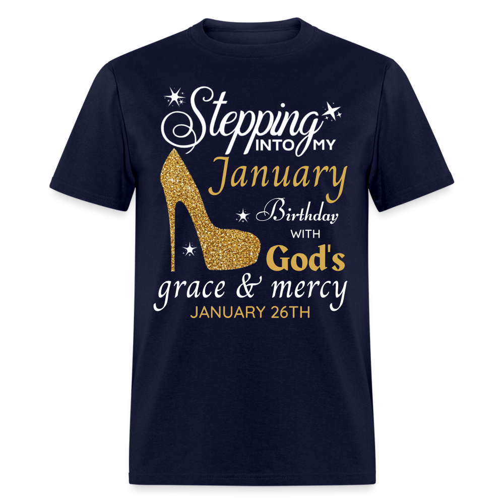 JANUARY 26TH GRACE SHIRT - navy