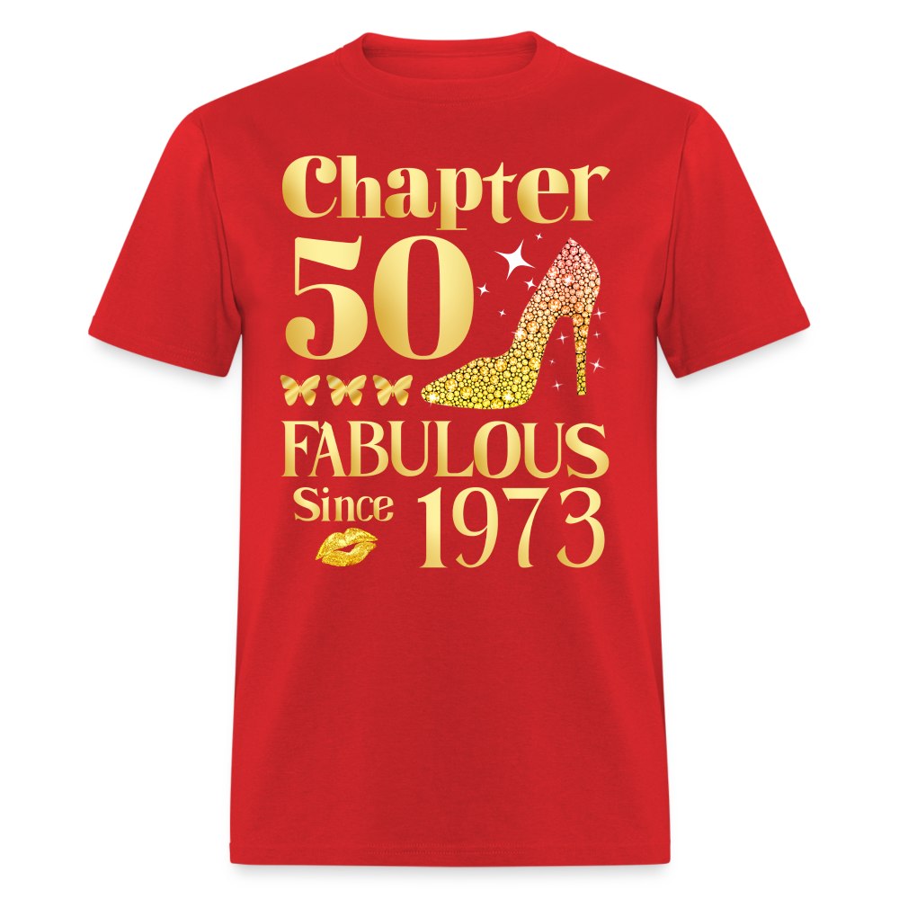 CHAPTER 50-1973 SHIRT - red