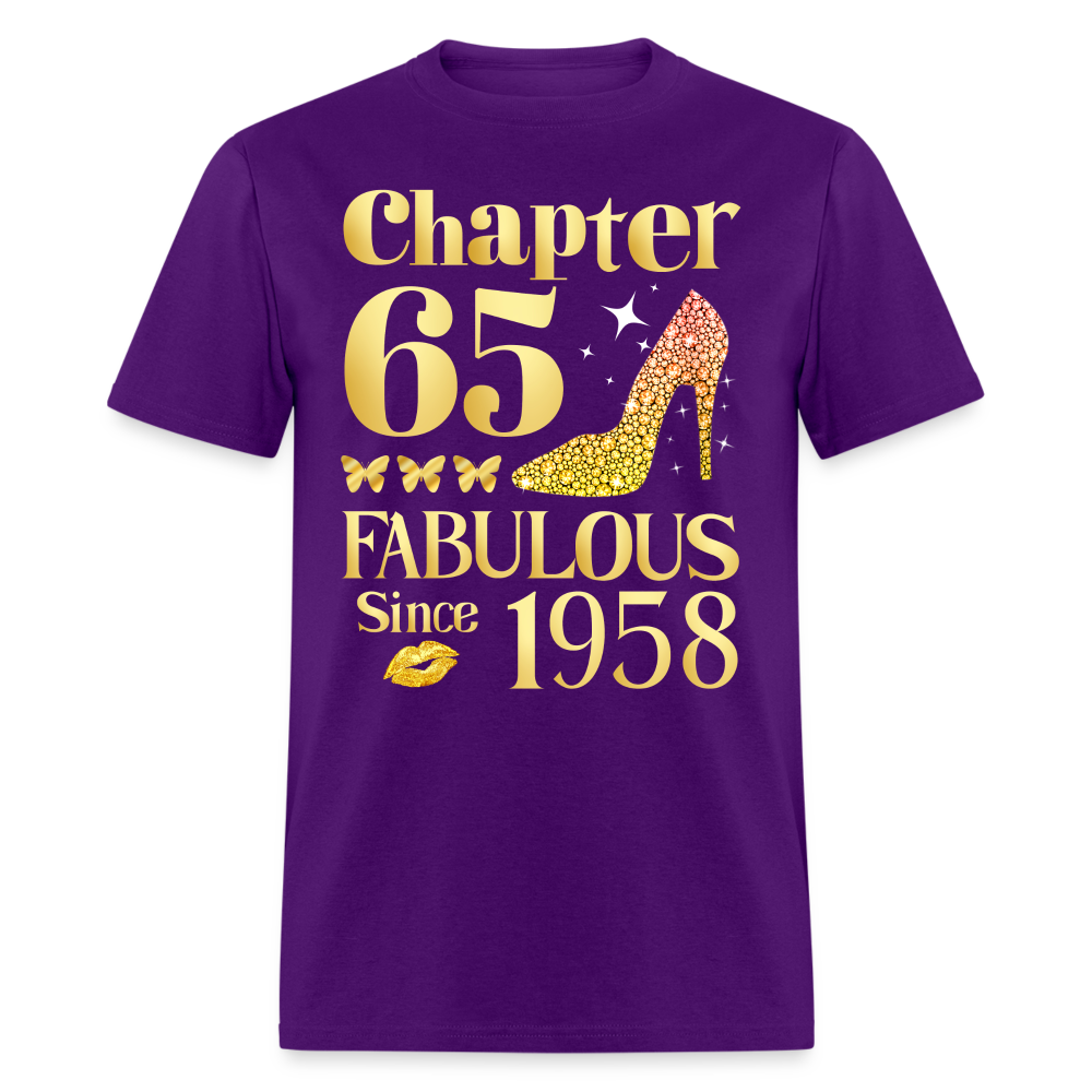 CHAPTER 65-1958 SHIRT - purple