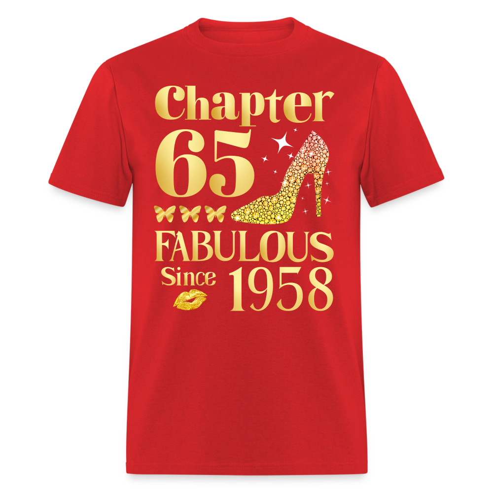 CHAPTER 65-1958 SHIRT - red