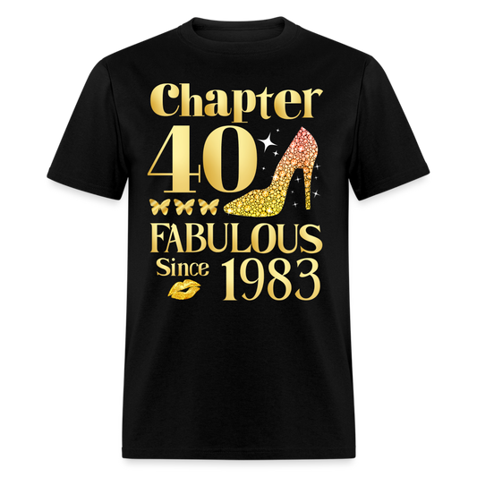 CHAPTER 40-1983 DEOLAADIGS SHIRT - black