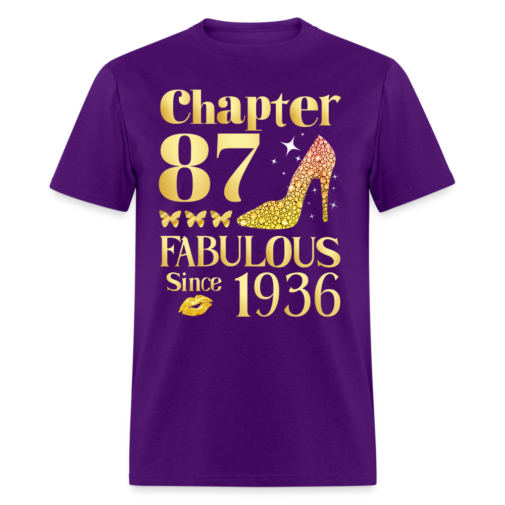 CHAPTER 87-1936 SHIRT - purple