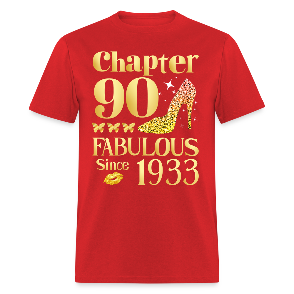 CHAPTER 90-1933 SHIRT - red