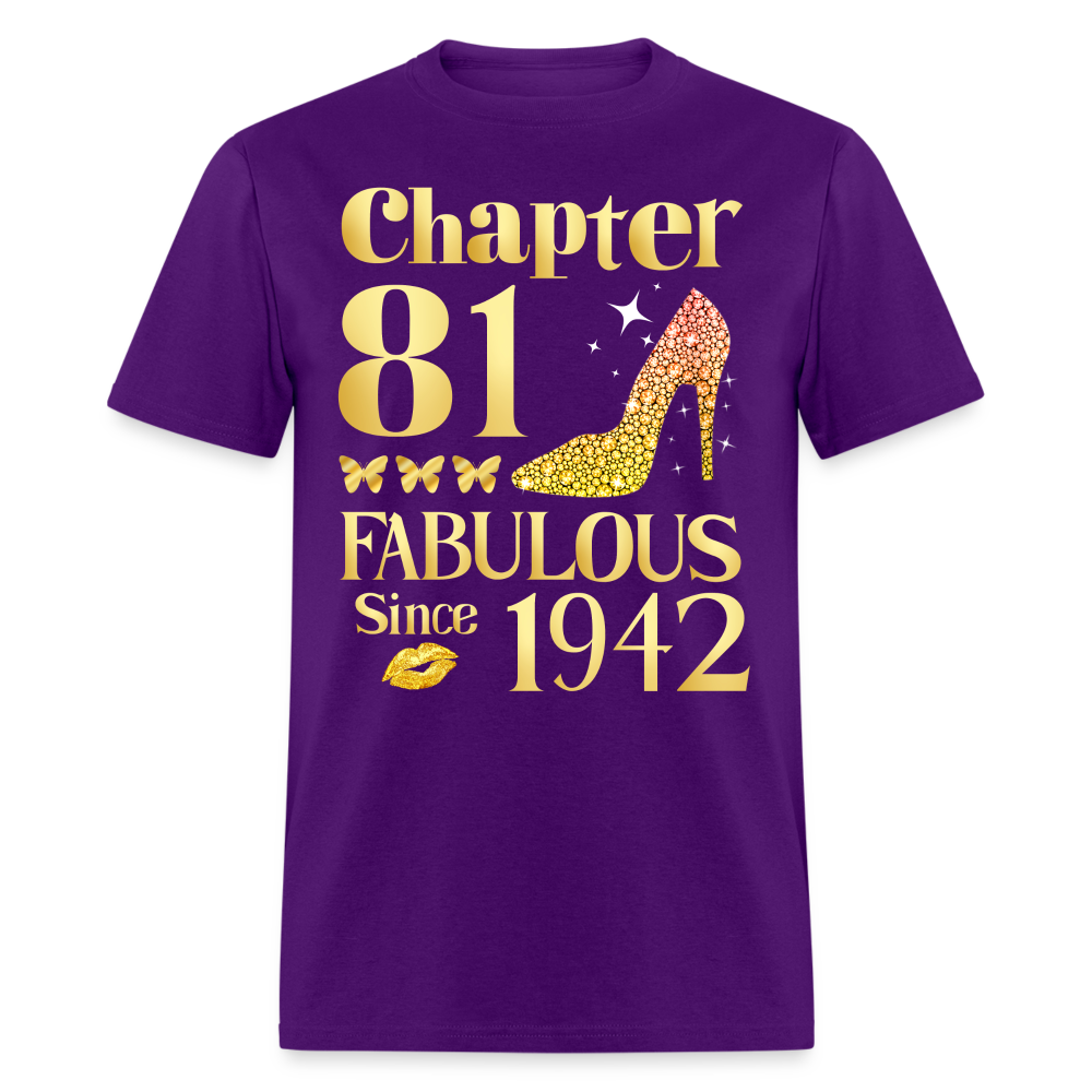 CHAPTER 81-1942 SHIRT - purple