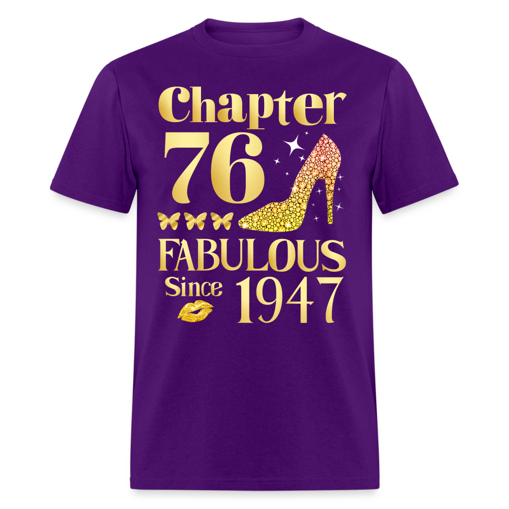 CHAPTER 76-1947 SHIRT - purple