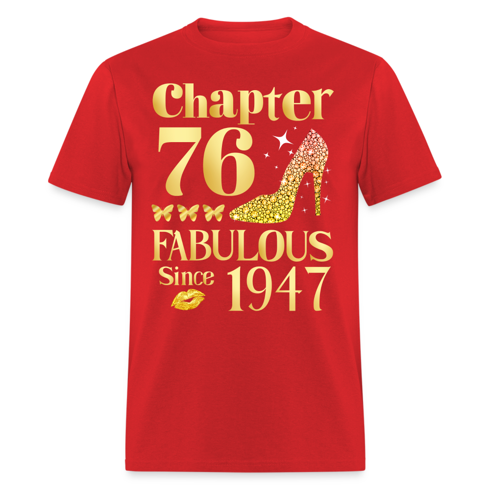 CHAPTER 76-1947 SHIRT - red