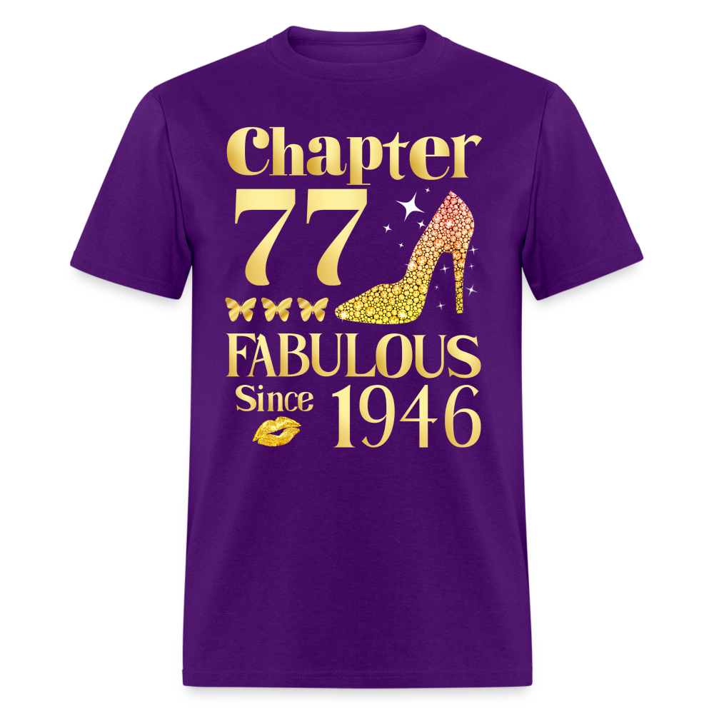 CHAPTER 77-1946 SHIRT - purple