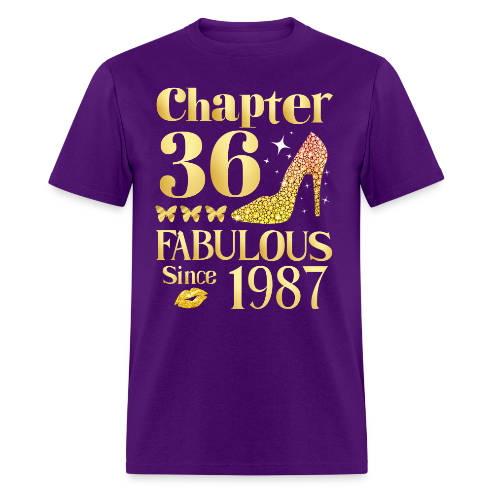 CHAPTER 36-1987 SHIRT - purple