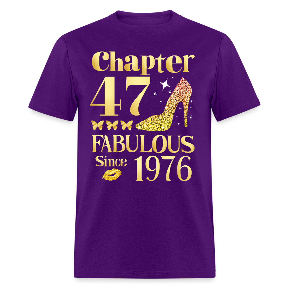 CHAPTER 47-1976 SHIRT - purple
