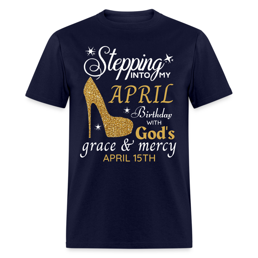 APRIL 15TH GRACE SHIRT - navy
