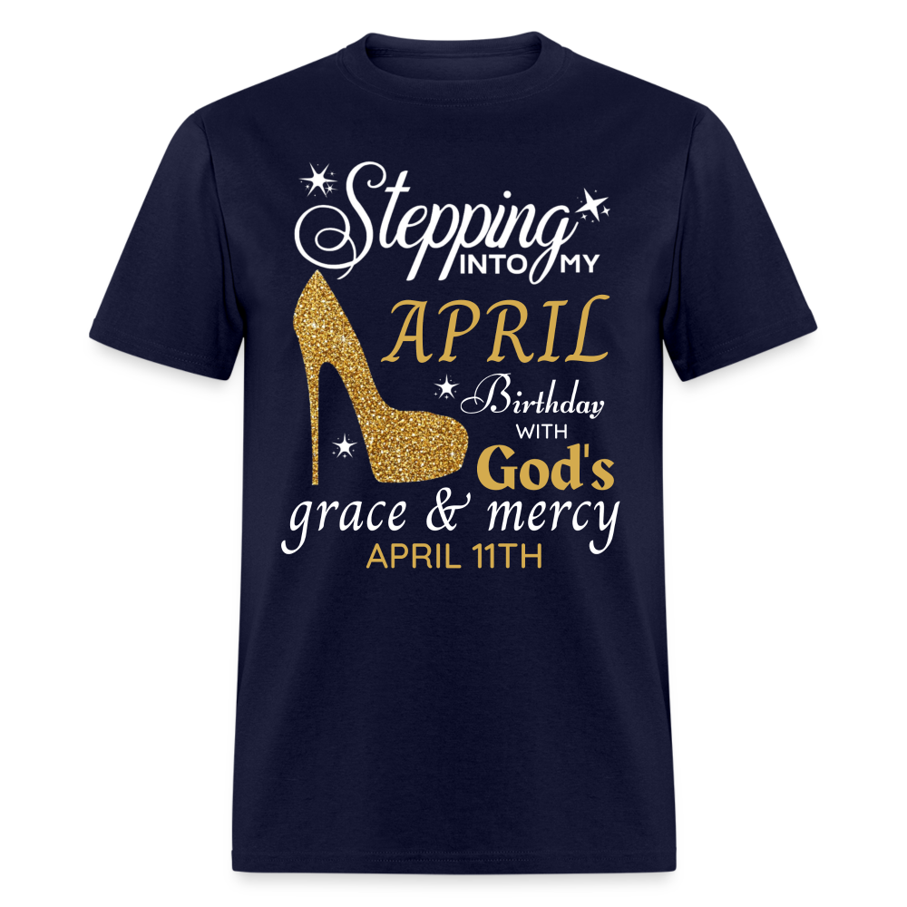 APRIL 11TH GRACE SHIRT - navy