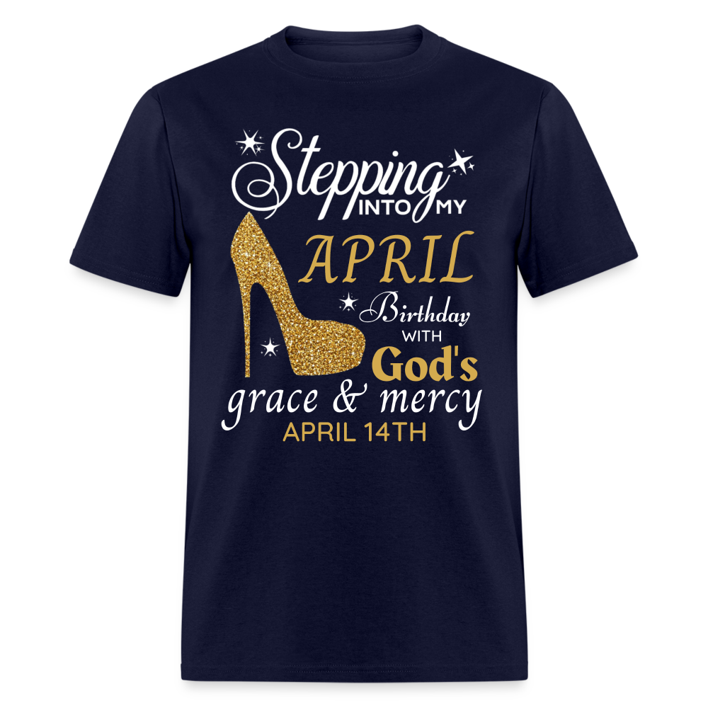 APRIL 14TH GRACE SHIRT - navy