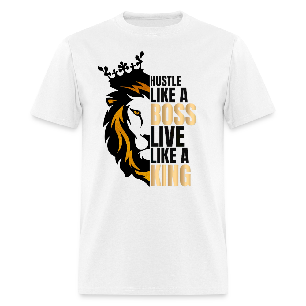 LIVE LIKE A KING SHIRT - white